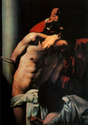 1598 - Cristo alla colonna, Palazzo Camuccini, Cantalupo Sabino, Rieti